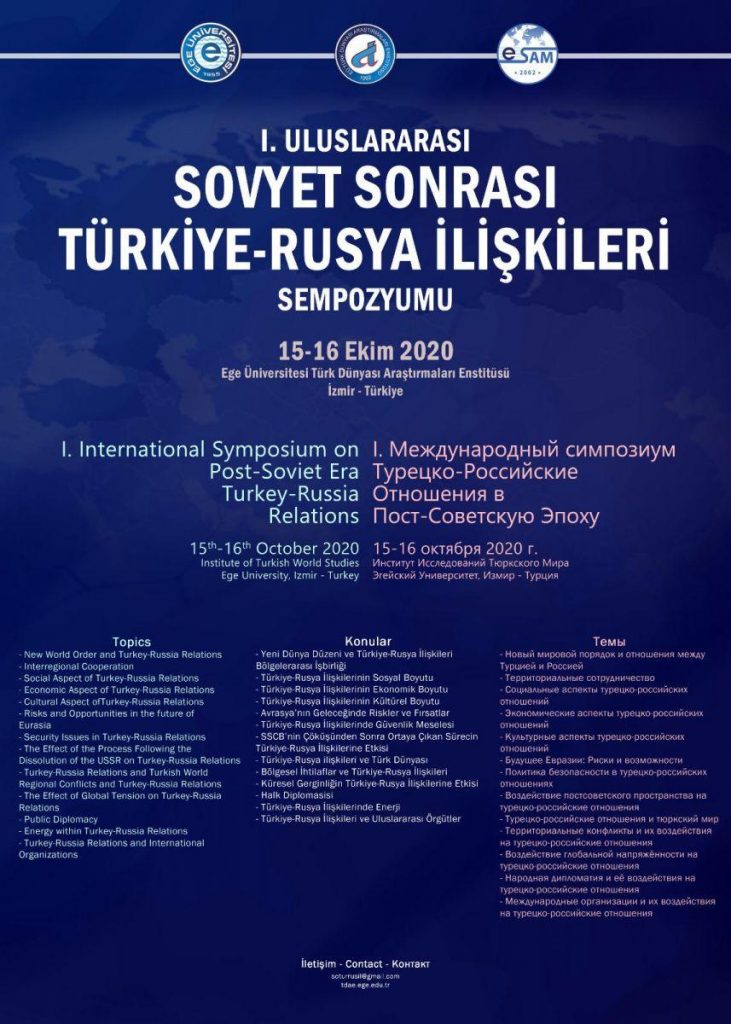 Ege’de Türkiye-Rusya ilişkileri tartışılacak
